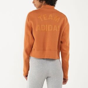 Adidas Women's VRCT Crew Cropped Sweatshirt